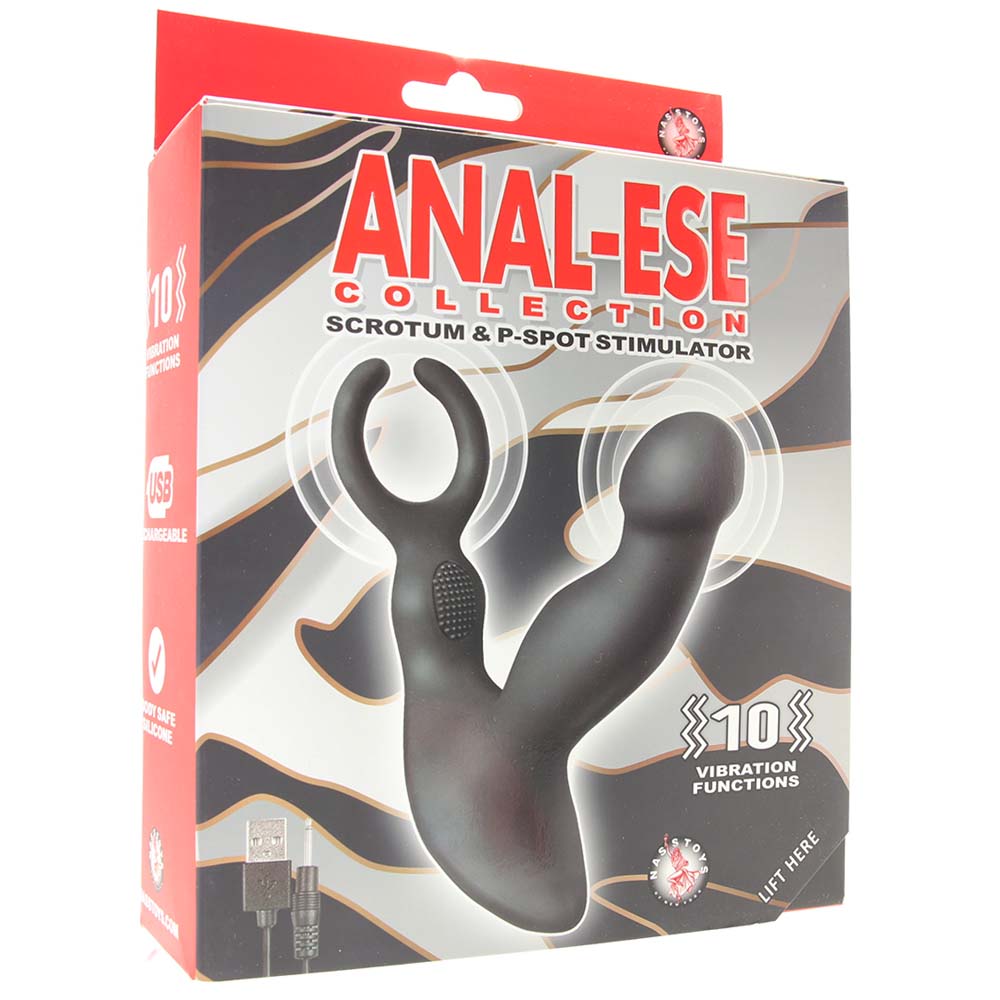 Anal-Ese Scrotum & P-Spot Stimulator