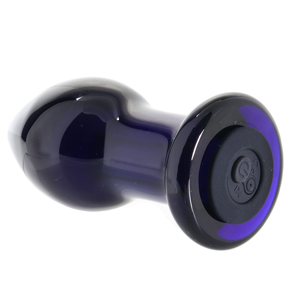 gläs 3.5 Inch Remote Vibrating Butt Plug