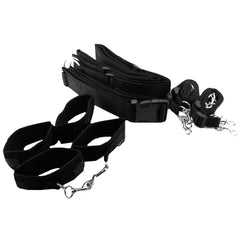 Black & White Bondage Belt Restraint System