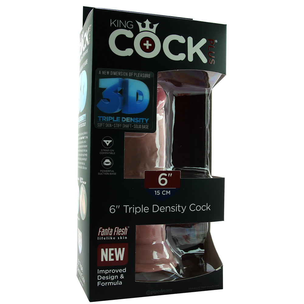 King Cock Plus Triple Density 6 Inch Cock