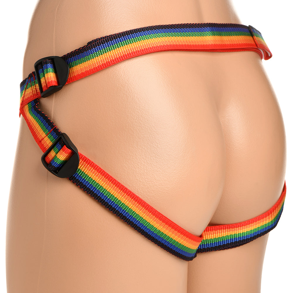 Ride the Rainbow Universal Rainbow Strap-On Harness