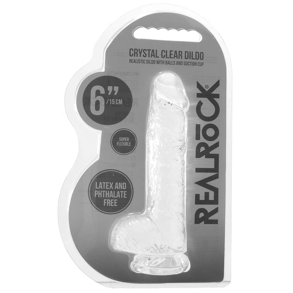 RealRock 6 Inch Realistic Ballsy Dildo