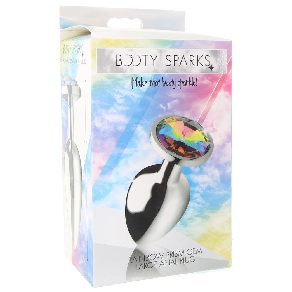 Booty Sparks Rainbow Prism Gem Plug