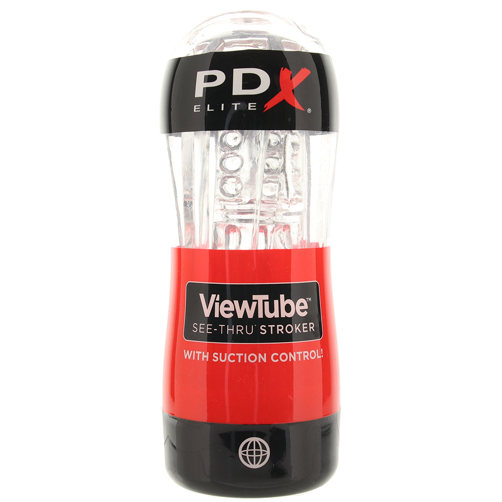 PDX Elite View Tube See-Thru Stroker