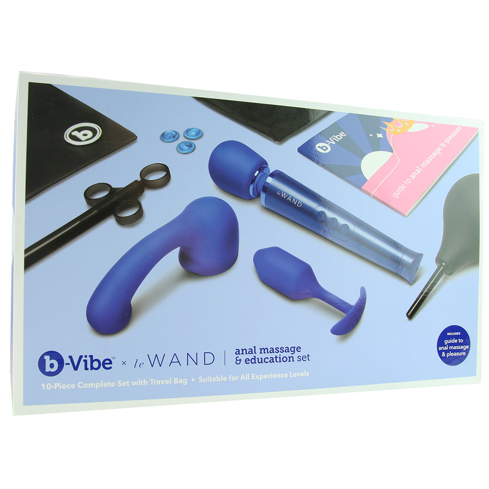 B-Vibe x Le Wand Anal Massage & Education Set