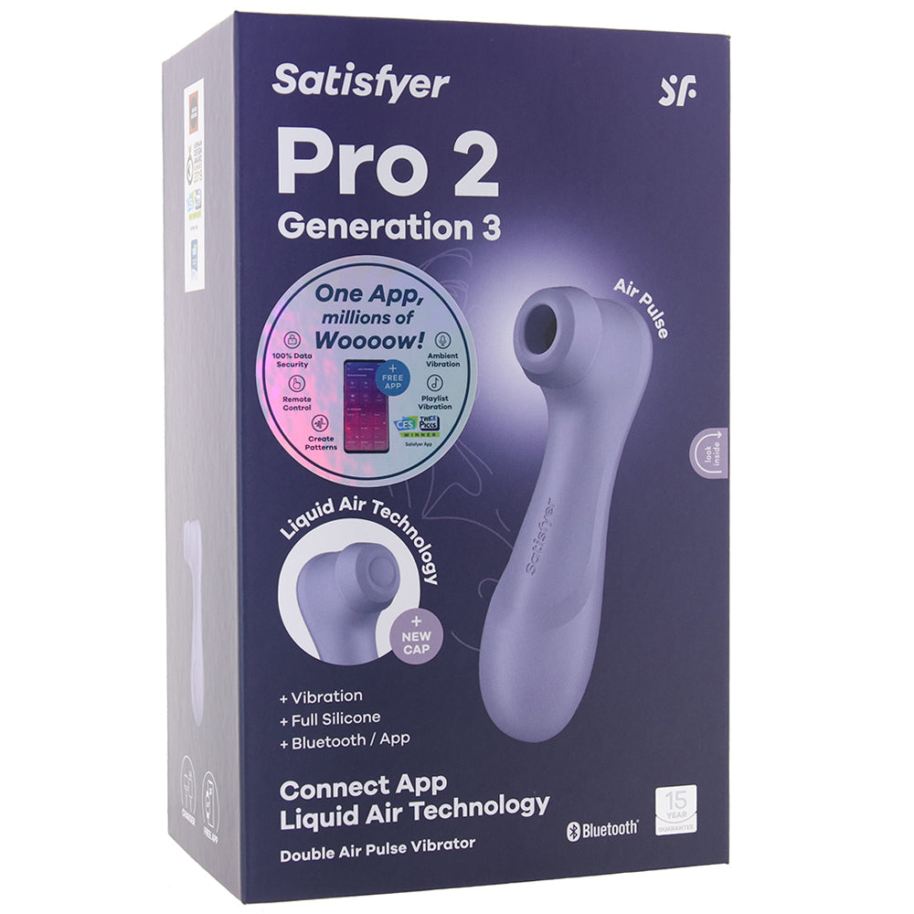 Satisfyer Pro 2 Gen 3 Double Air Pulse App Vibe