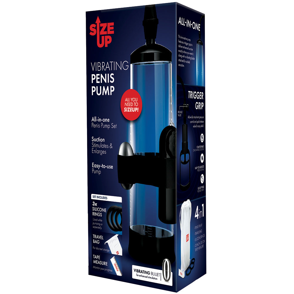 Size Up Vibrating Penis Pump