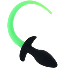 Ouch! Glow In The Dark Puppy Tail Plug
