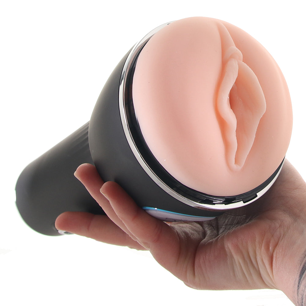 Zolo Power Stroke Vibrating and Squeezing Masturbator