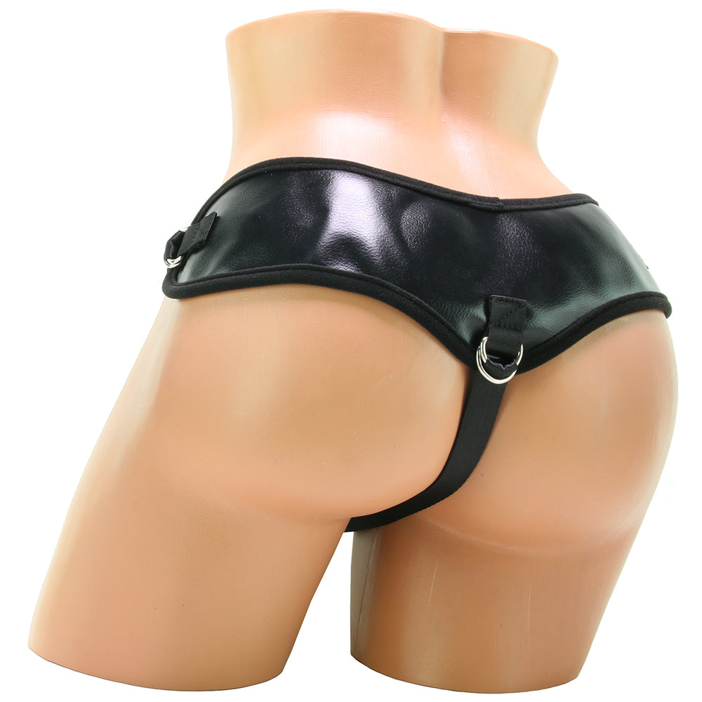 Natural Realskin 8 Inch Squirting Cock & Harness