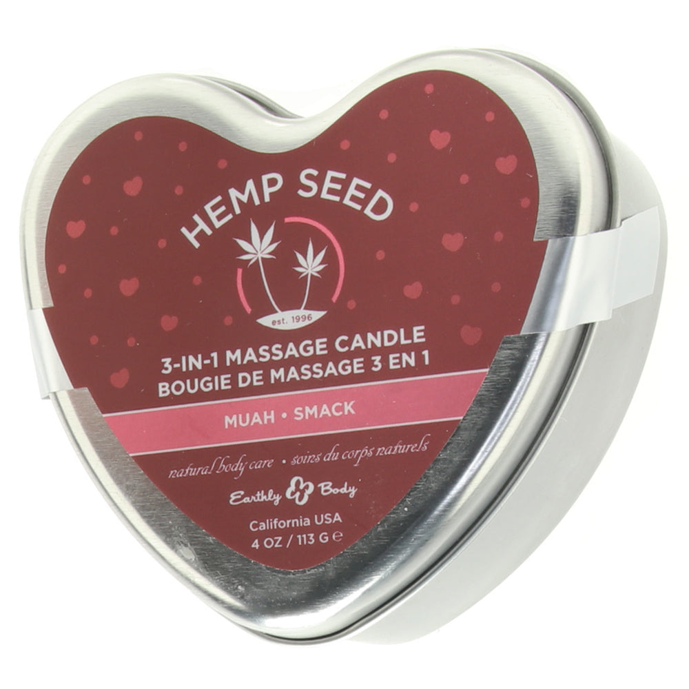 3-in-1 Love Massage Heart Candle 4oz/113g