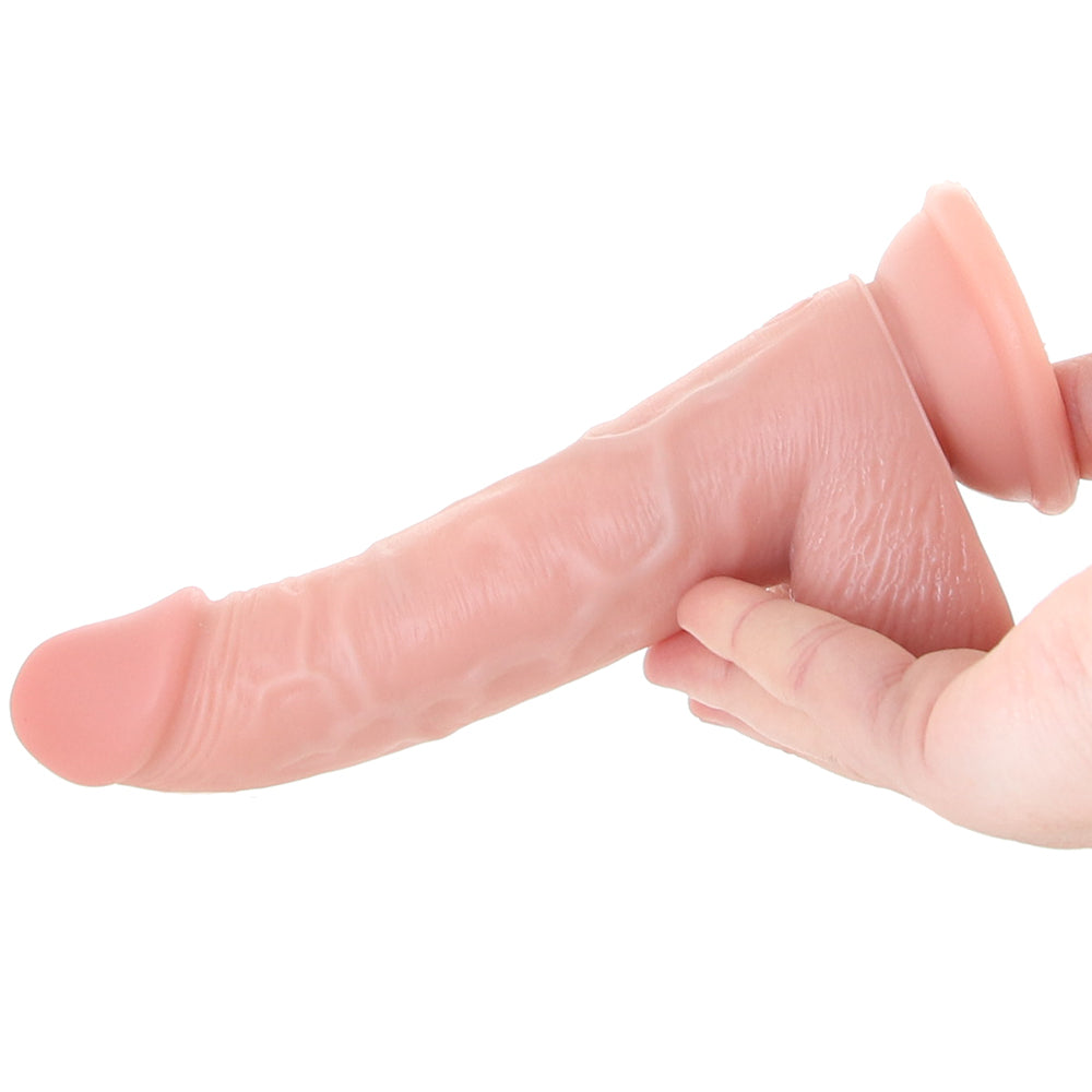 RealRock Curved 6 Inch Ballsy Dildo