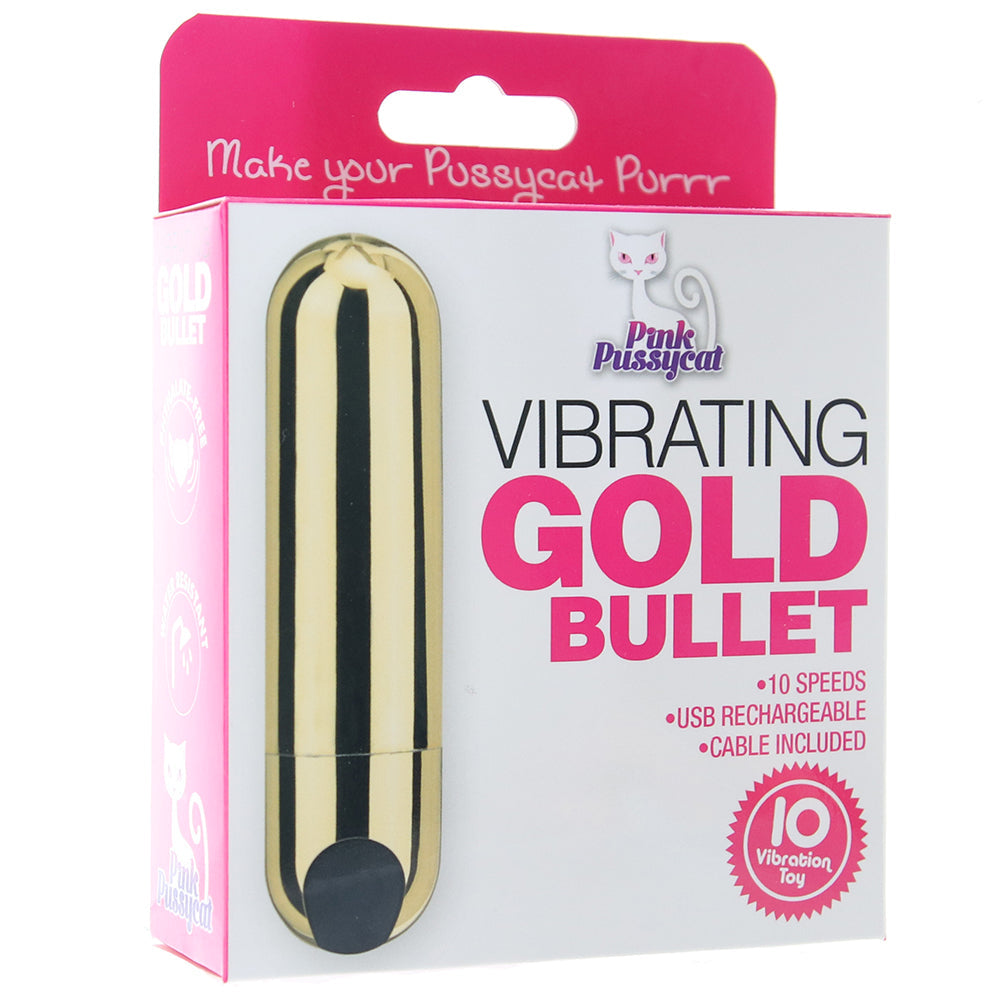 Pink Pussycat Gold Bullet Vibe