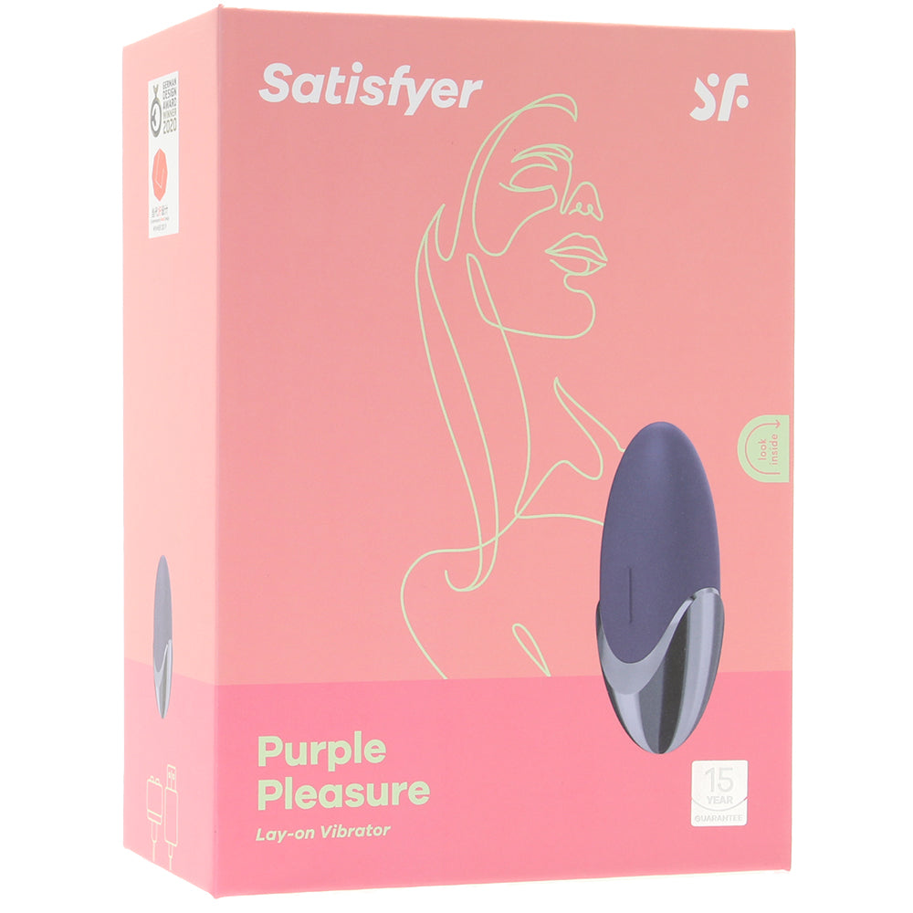 Satisfyer Purple Pleasure Lay-On Vibrator