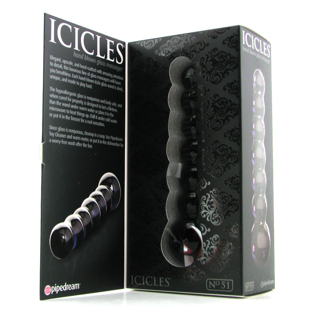 Icicles No. 51 Glass Dildo