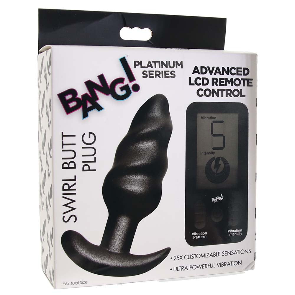 Bang! Remote Vibrating Swirl Plug