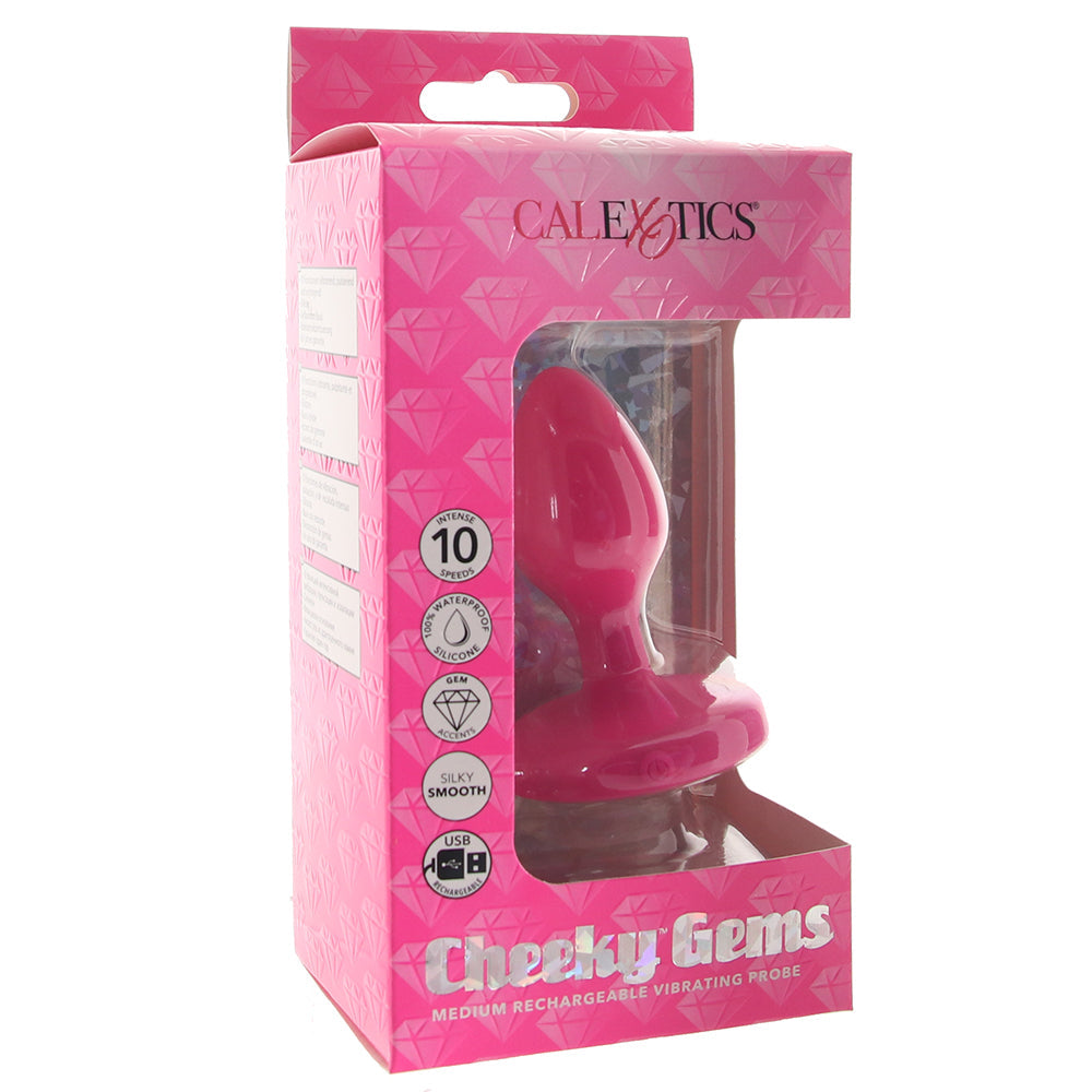 Cheeky Gems Medium Vibrating Probe