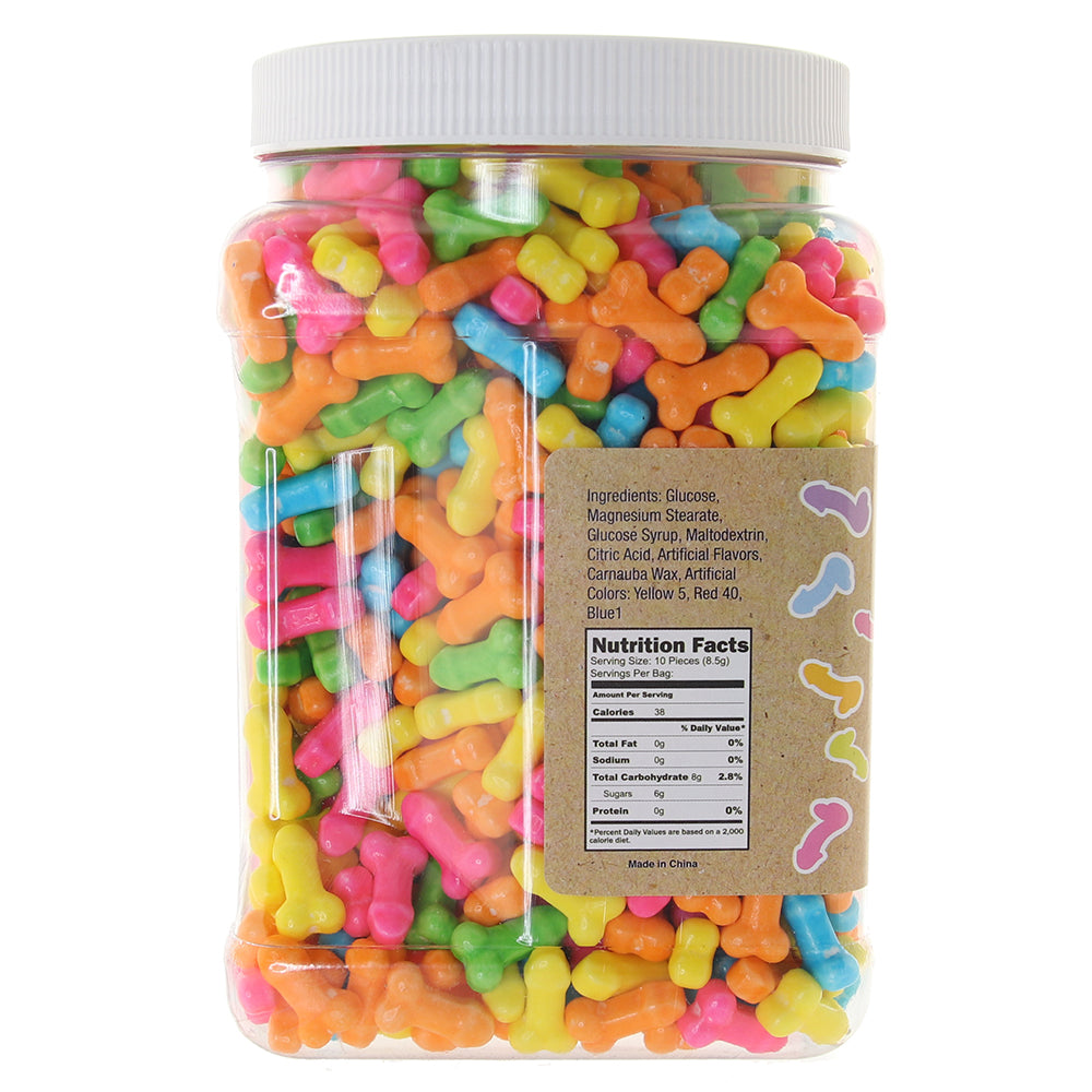 Eat A Jar Of Dicks Penis Shaped Hard Candies