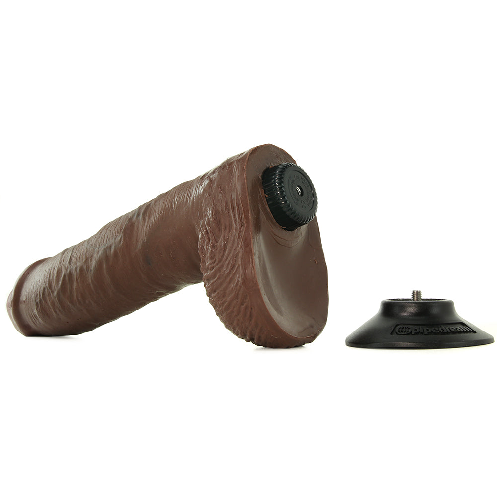 King Cock 10 Inch Vibrating Dildo with Balls