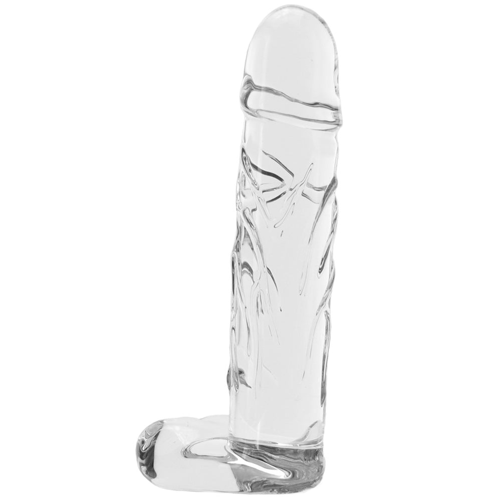 Blown Large Realistic Glass Dildo