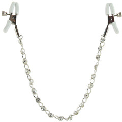 nipple play Crystal Chain Nipple Clamps