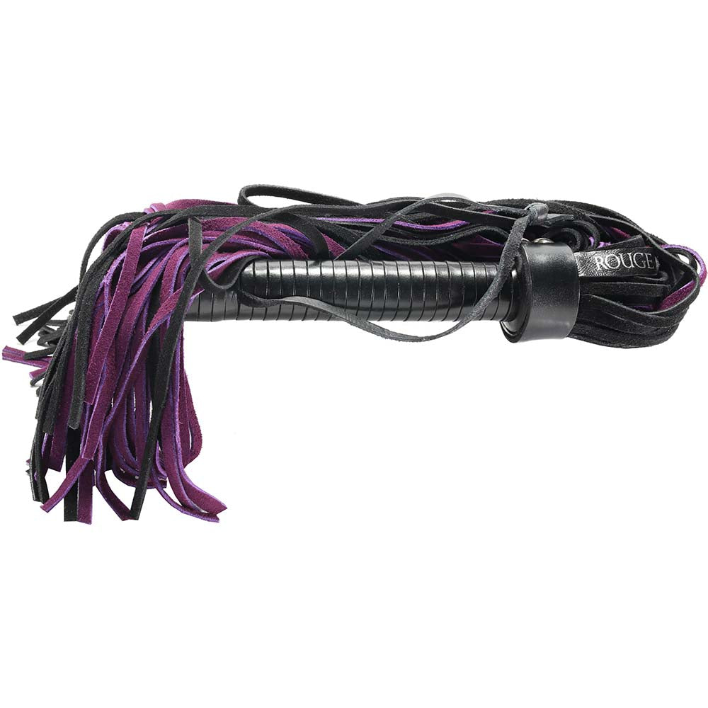 Suede Flogger with Leather Handle