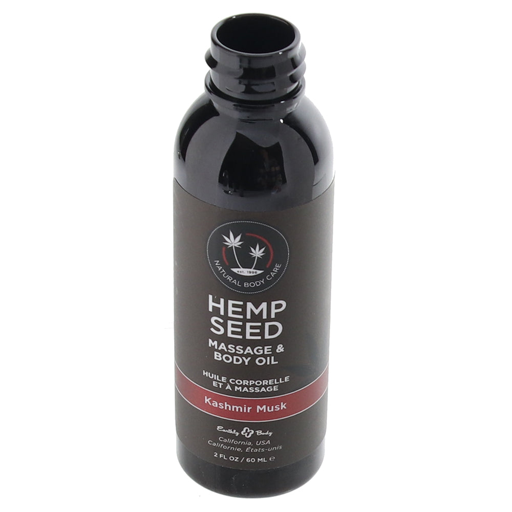 Hemp Seed Massage & Body Oil 2oz/60ml