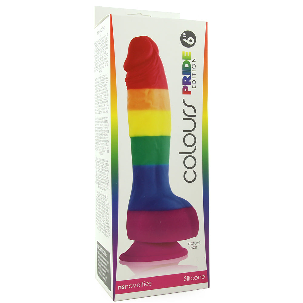 Colours Pride Edition 6 Inch Silicone Dildo