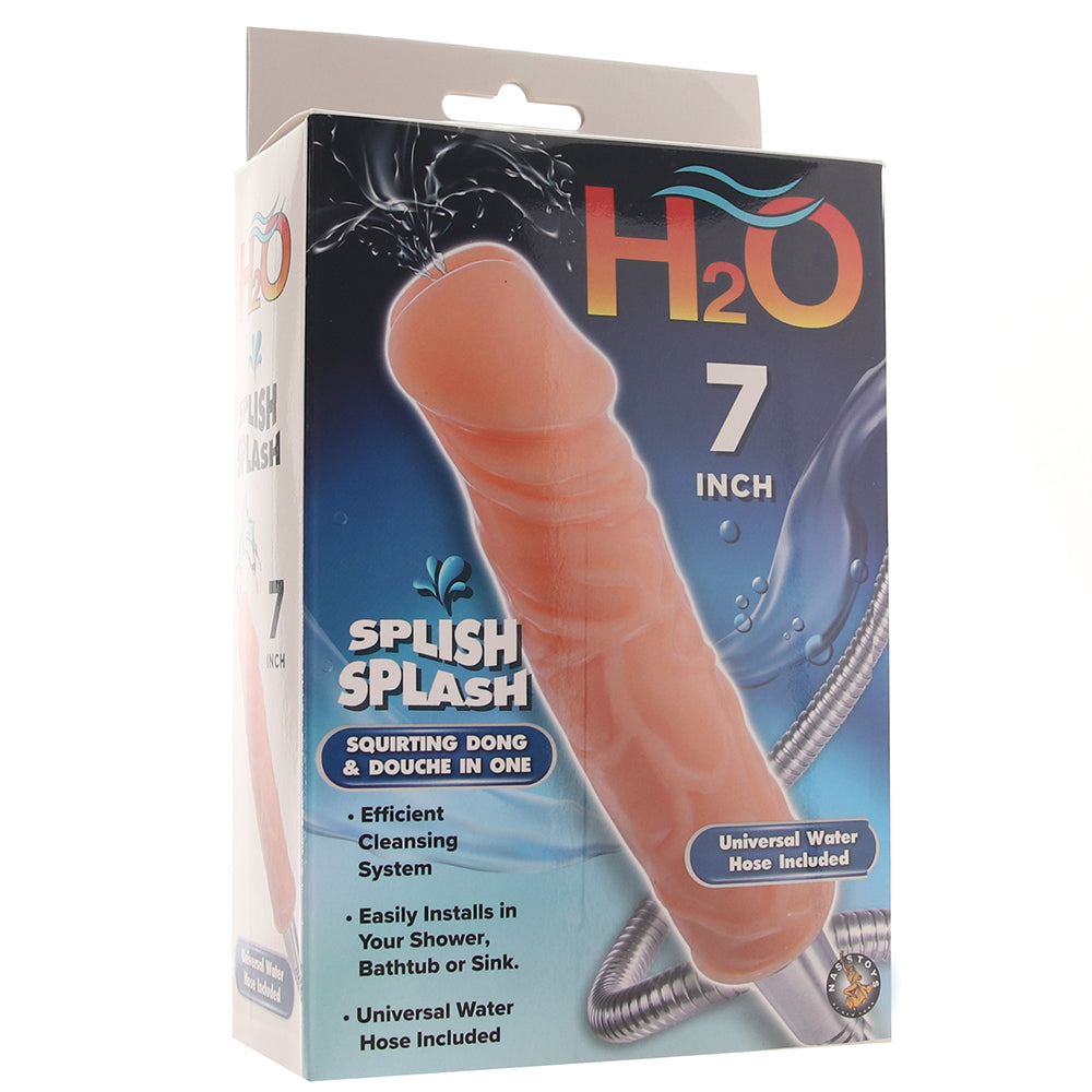 H2O Splish Splash 7 Inch Dildo Douche