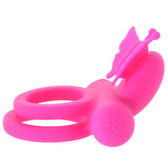 Silicone Dual Butterfly Vibrating Ring