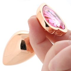 Rear Assets Heart Gem Metal Plug Kit
