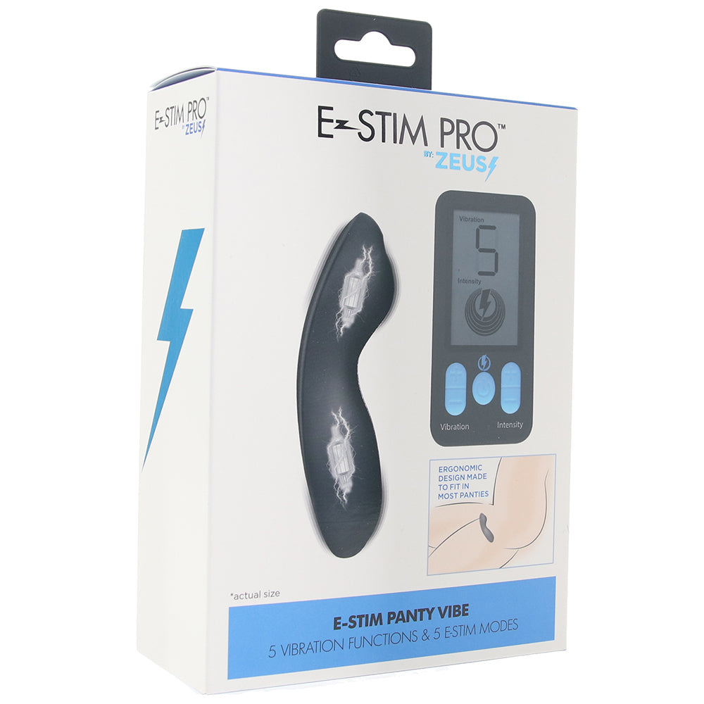 Zeus E-Stim Pro Remote Panty Vibe