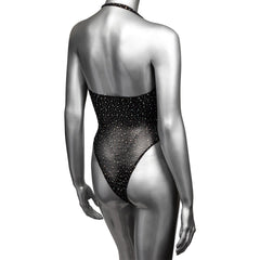 Radiance Deep V Black Body Suit