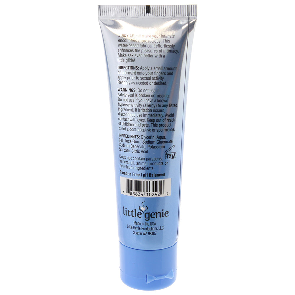 Juicy AF Water Based Gel Lube 2oz/59ml