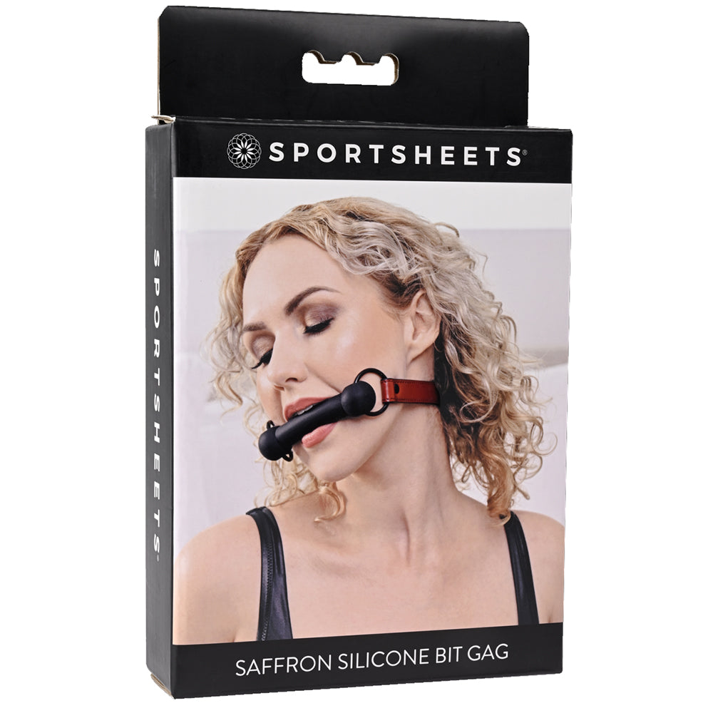 Saffron Silicone Bit Gag