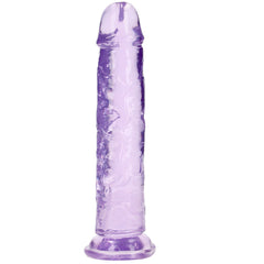 RealRock Crystal Clear Jelly 9 Inch Dildo