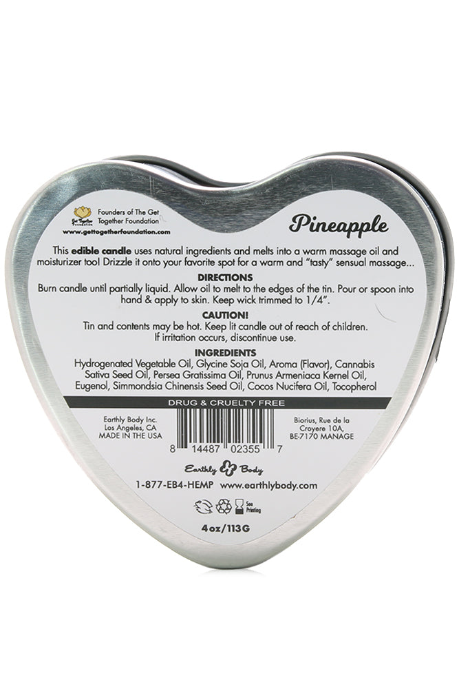 3-in-1 Edible Heart Candle 4oz/113g