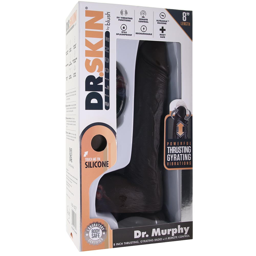 Dr. Skin Dr. Murphy 8 Inch Thrusting and Gyrating Vibe