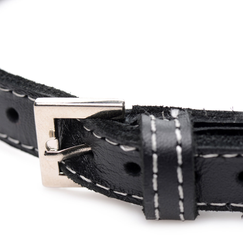Master Series Fierce Vixen Leather Choker