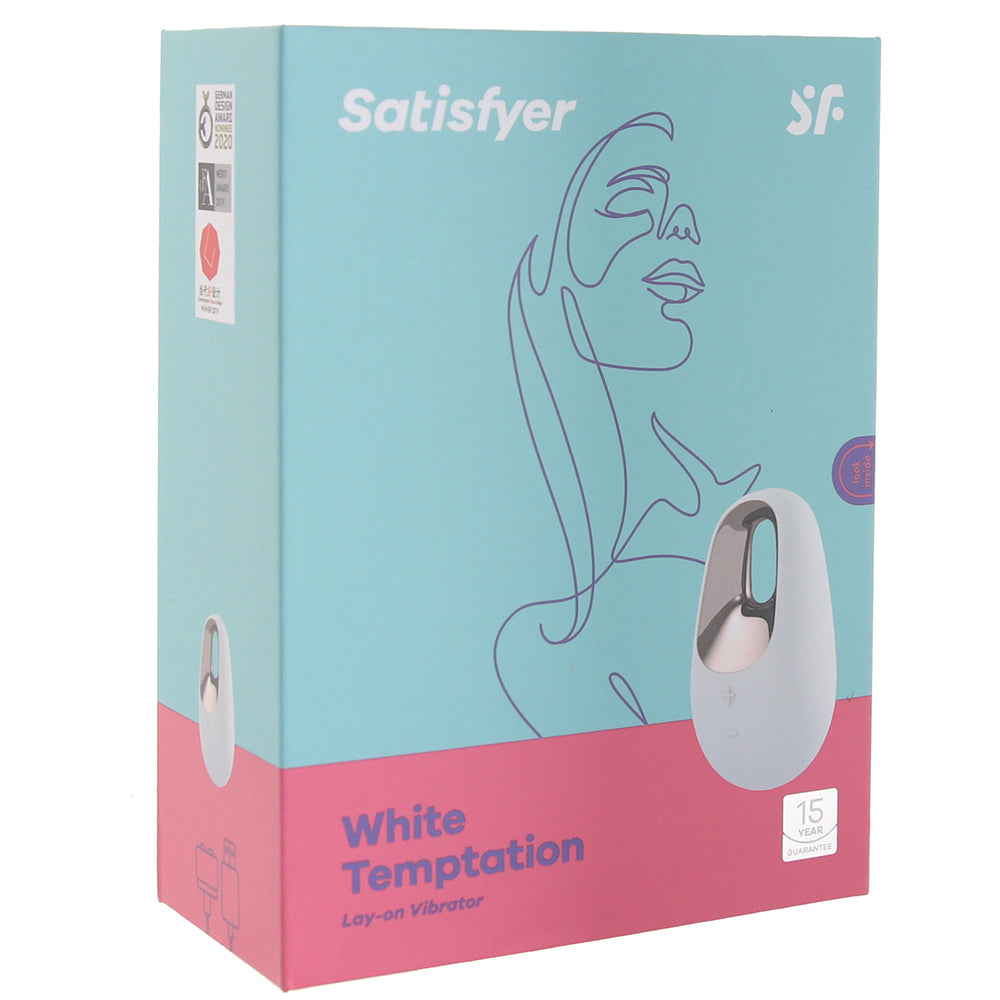 Satisfyer White Temptation Lay-On Vibe