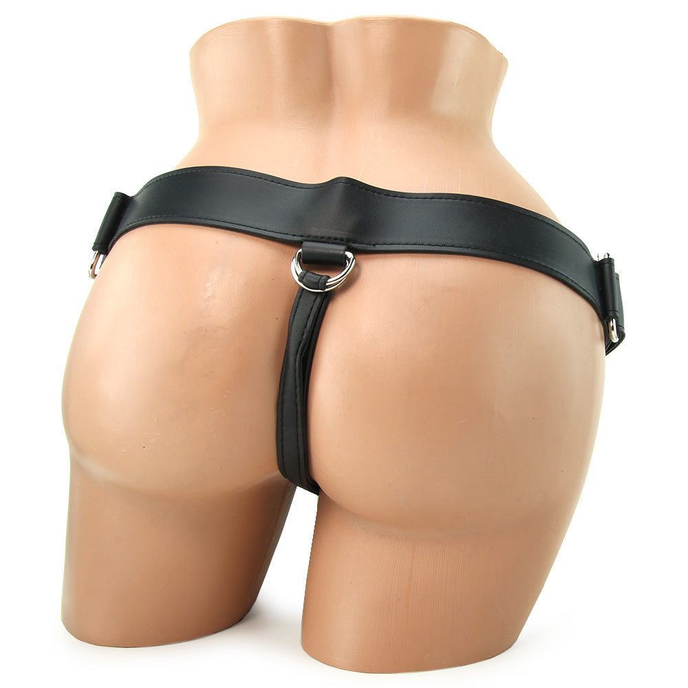 King Cock Strap-On Harness with 6 Inch Cock