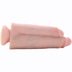 King Cock 9 Inch Two Cocks One Hole Dildo