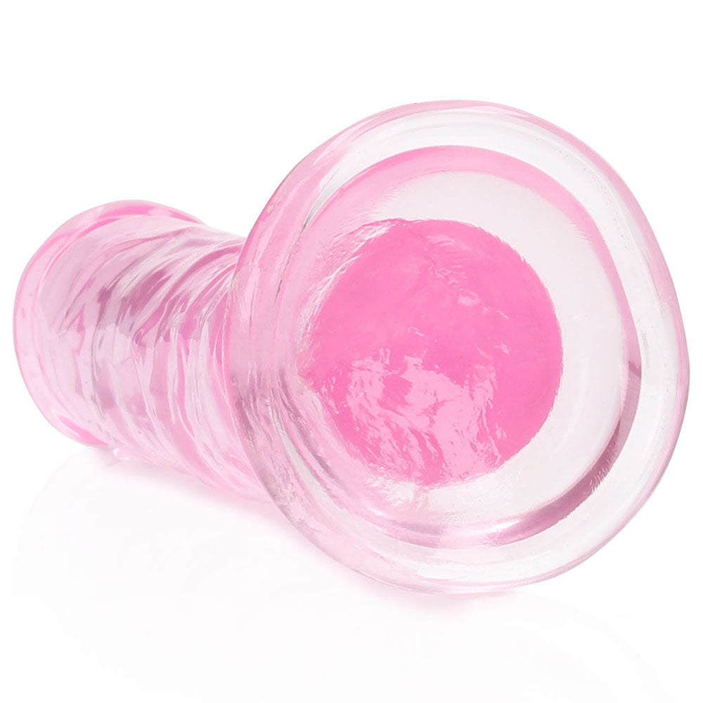 RealRock Crystal Clear Jelly 6 Inch Dildo