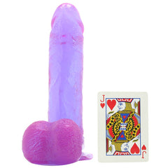 Crystal Jellies 8 Inch Realistic Cock with Balls