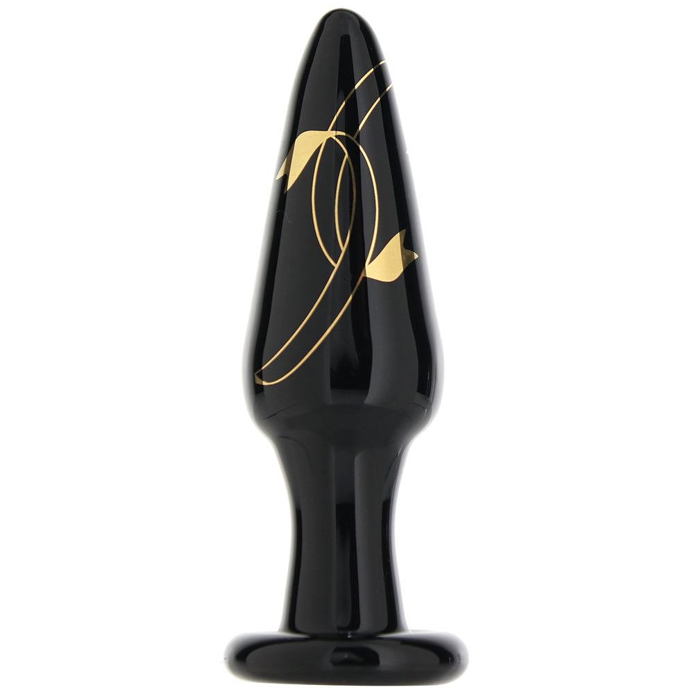 Secret Kisses 4.5 Inch Slim Glass Plug