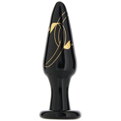 Secret Kisses 4.5 Inch Slim Glass Plug