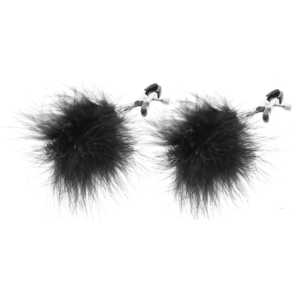 Feathered Nipple Clips