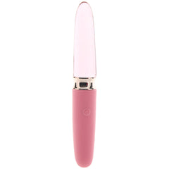 Prisms Rosé Dual Ended Silicone and Glass Vibe