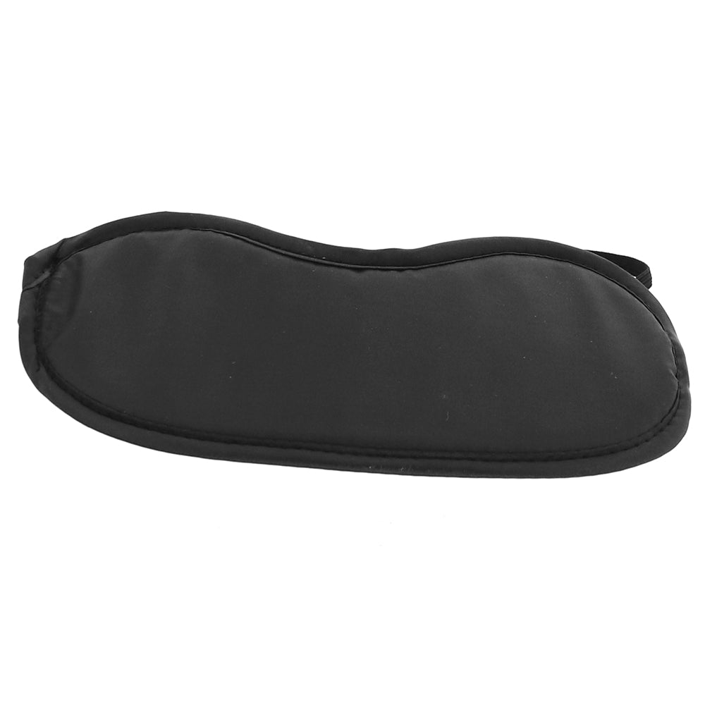 Black & White Satin Eye Mask