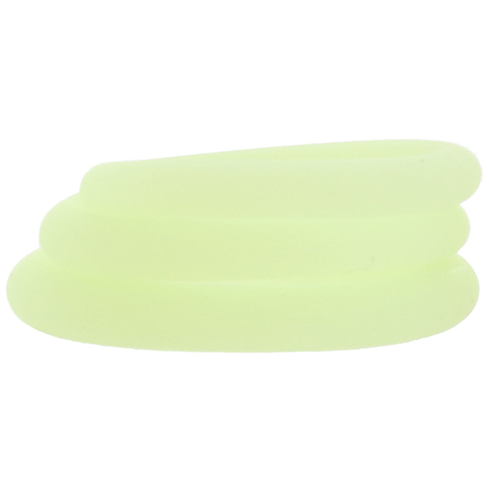 Enhancers Glow In The Dark Cock Ring Set